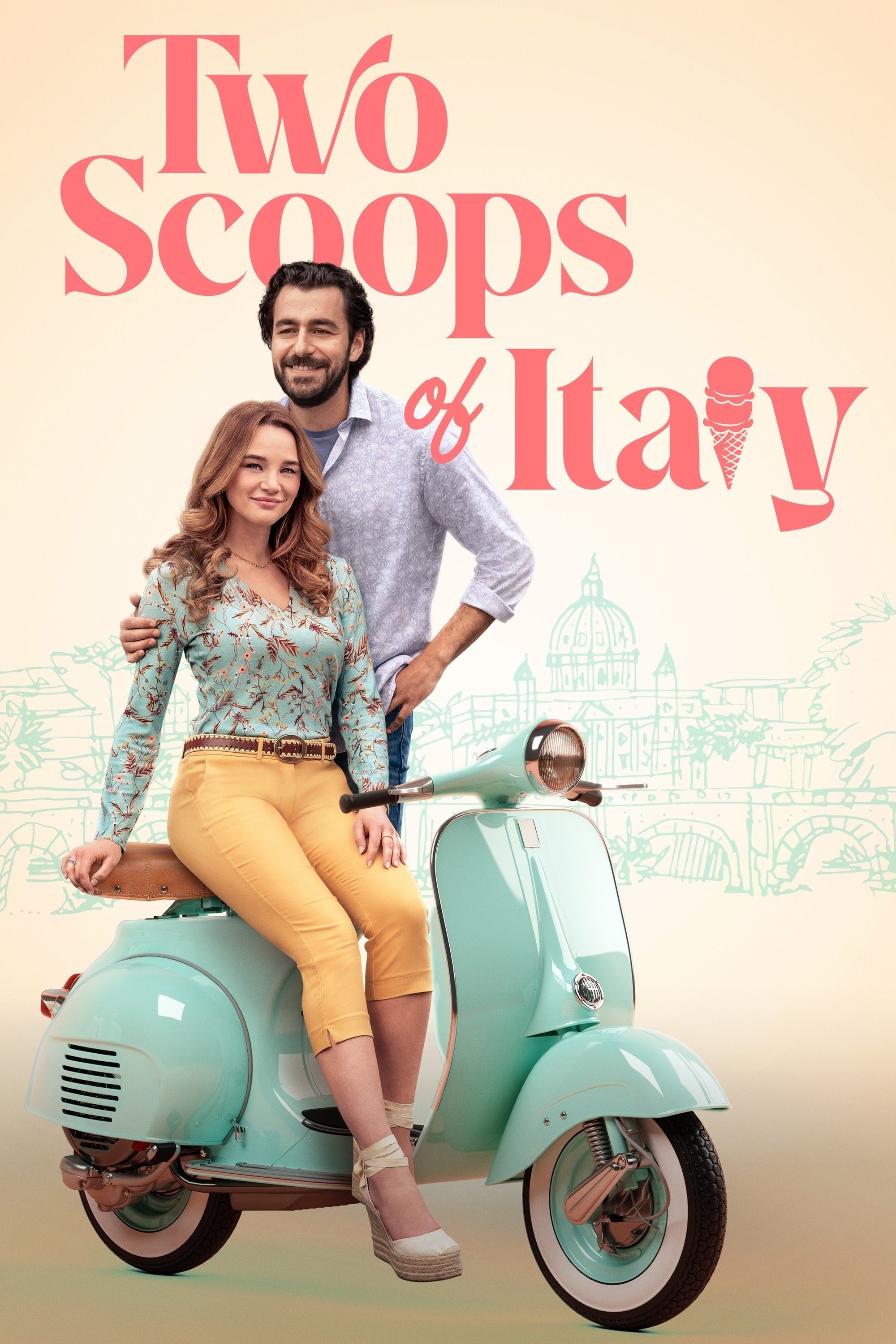 Poster de TWO SCOOPS OF ITALY en inglés
