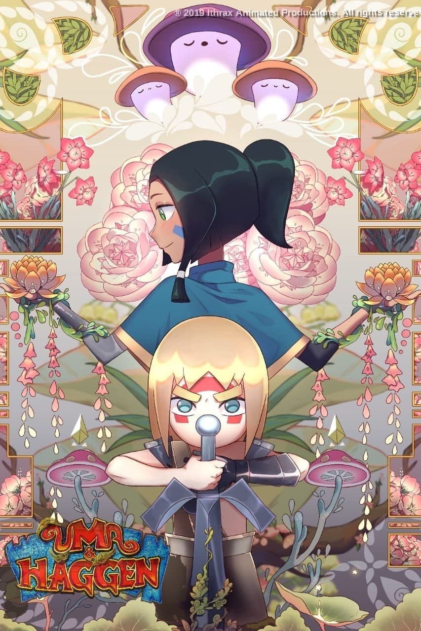 Poster de UMA Y HAGGEN: PRINCESA Y VIKINGO en inglés