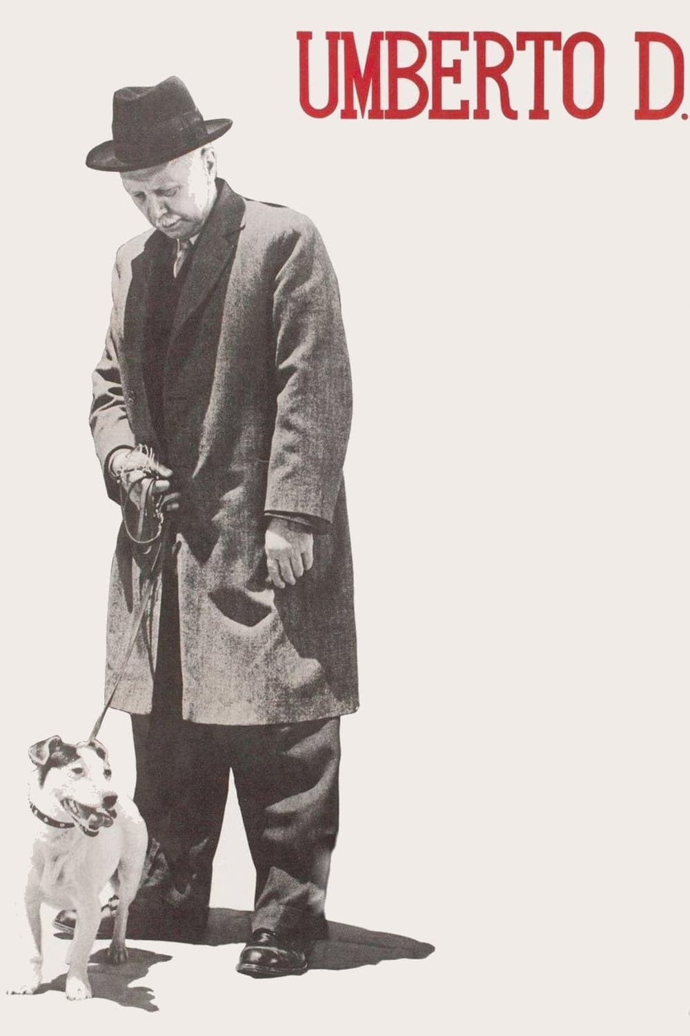 Poster de UMBERTO D. en inglés