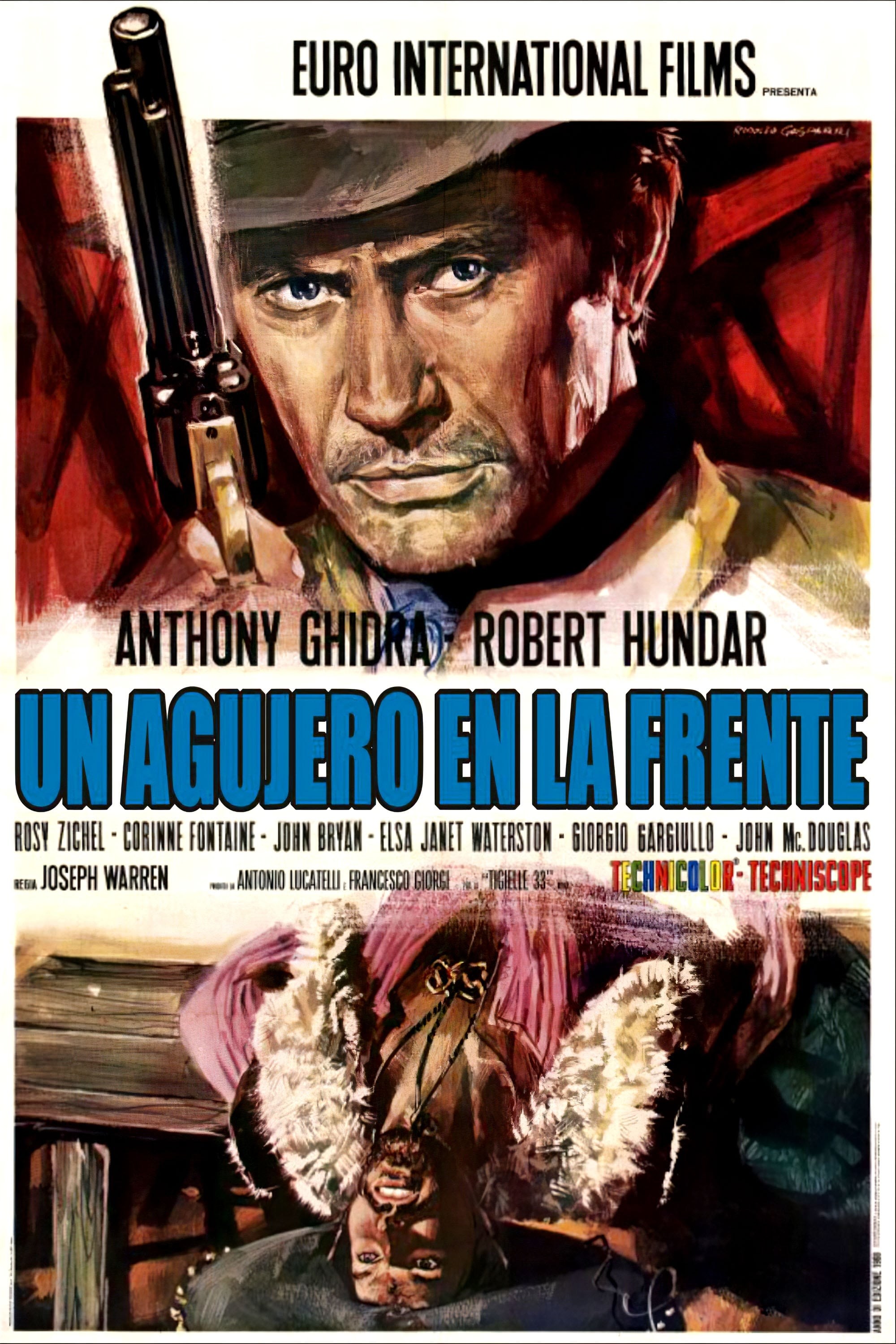 Poster de UN AGUJERO EN LA FRENTE en español