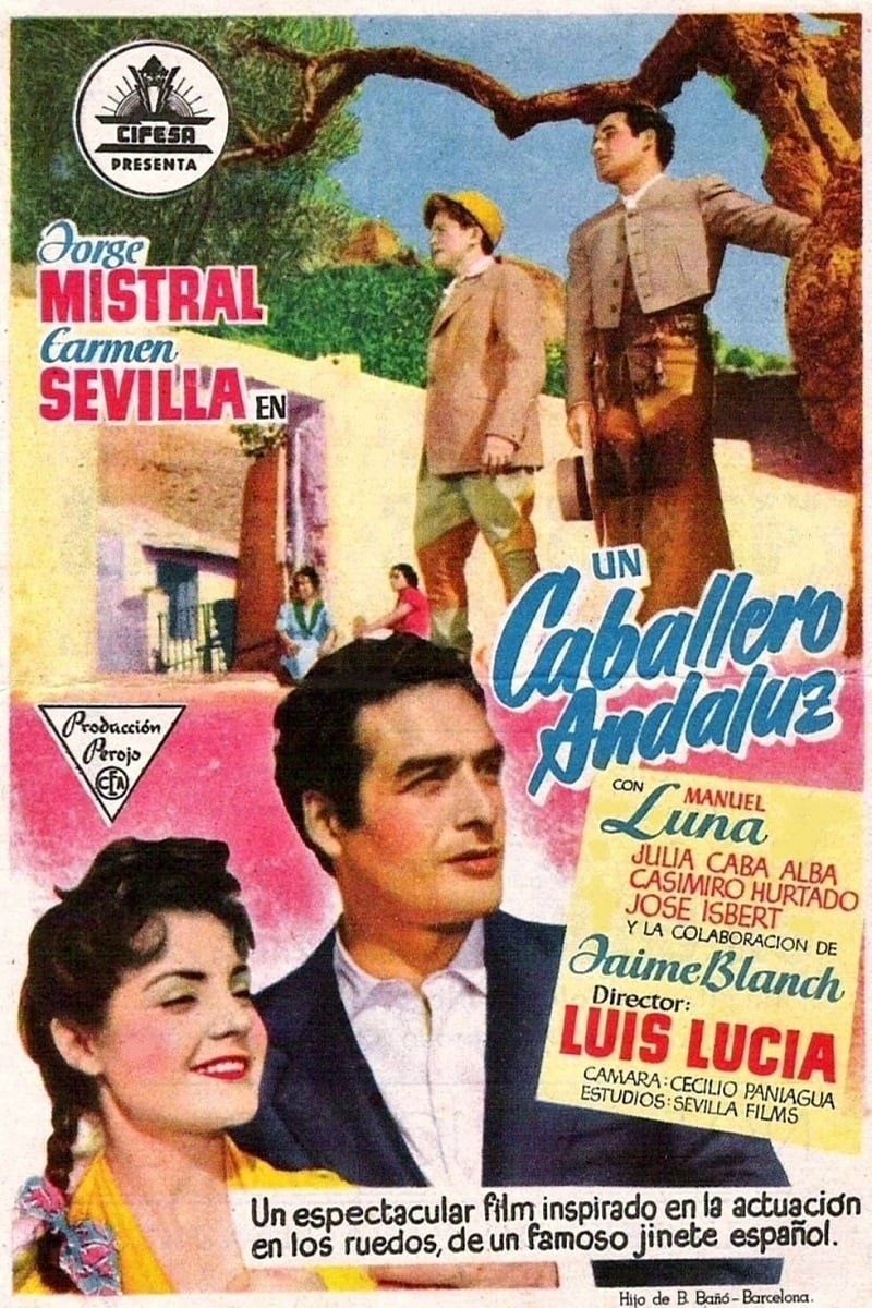 Poster de UN CABALLERO ANDALUZ en español