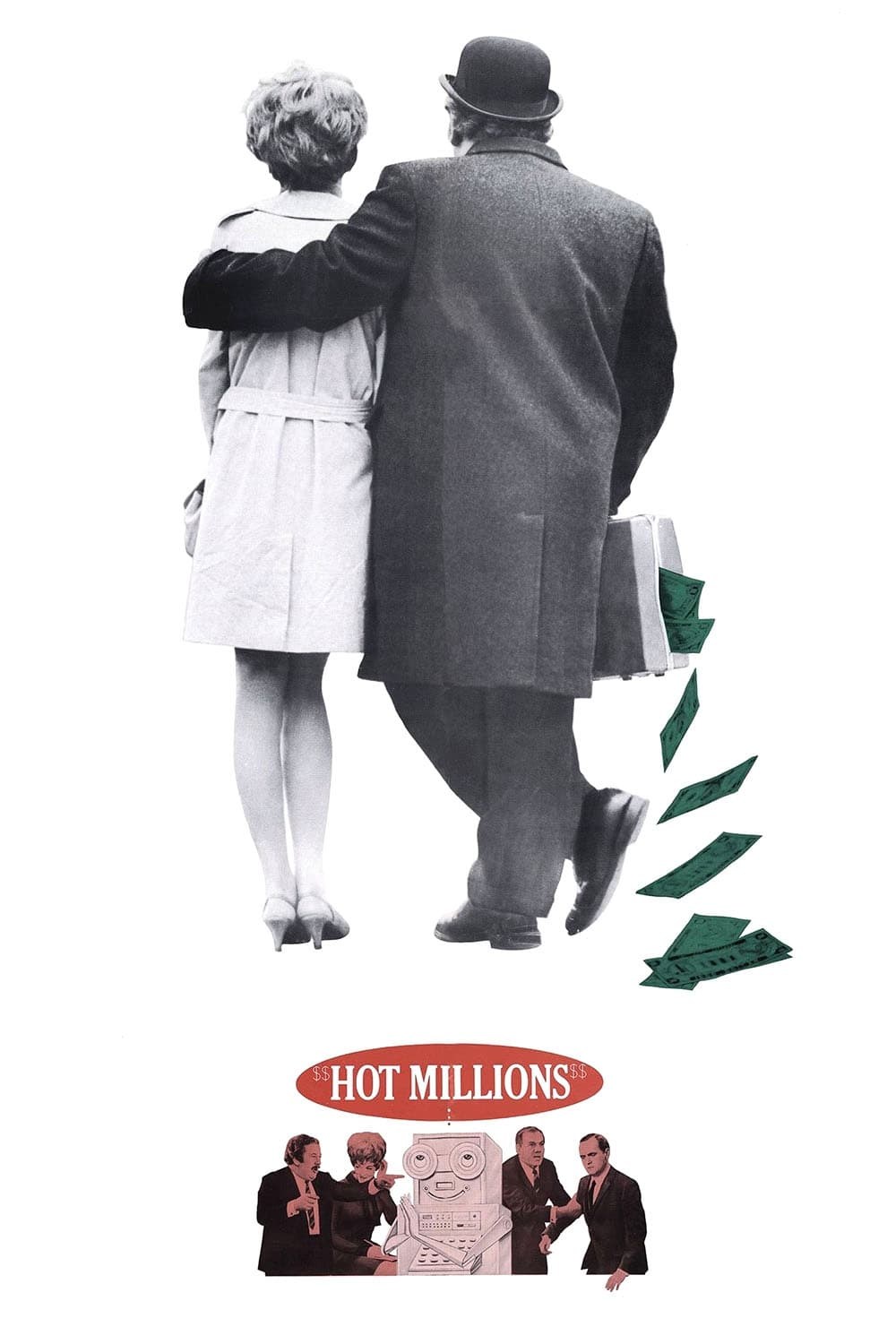 Poster de HOT MILLIONS en inglés
