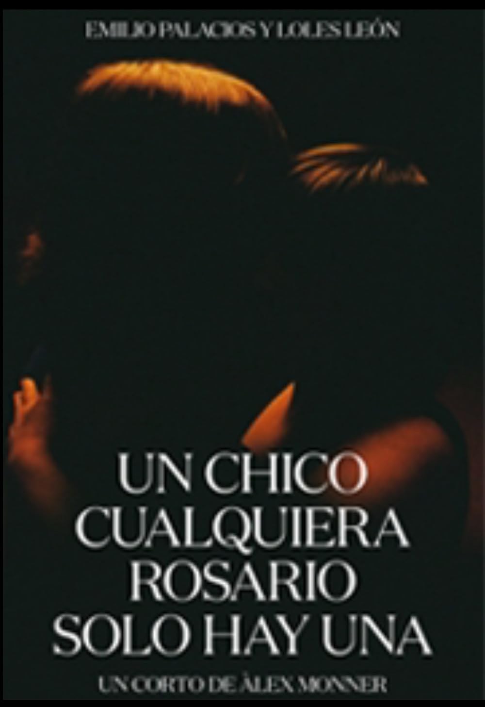 Poster de UN CHICO CUALQUIERA ROSARIO SÓLO HAY UNA
