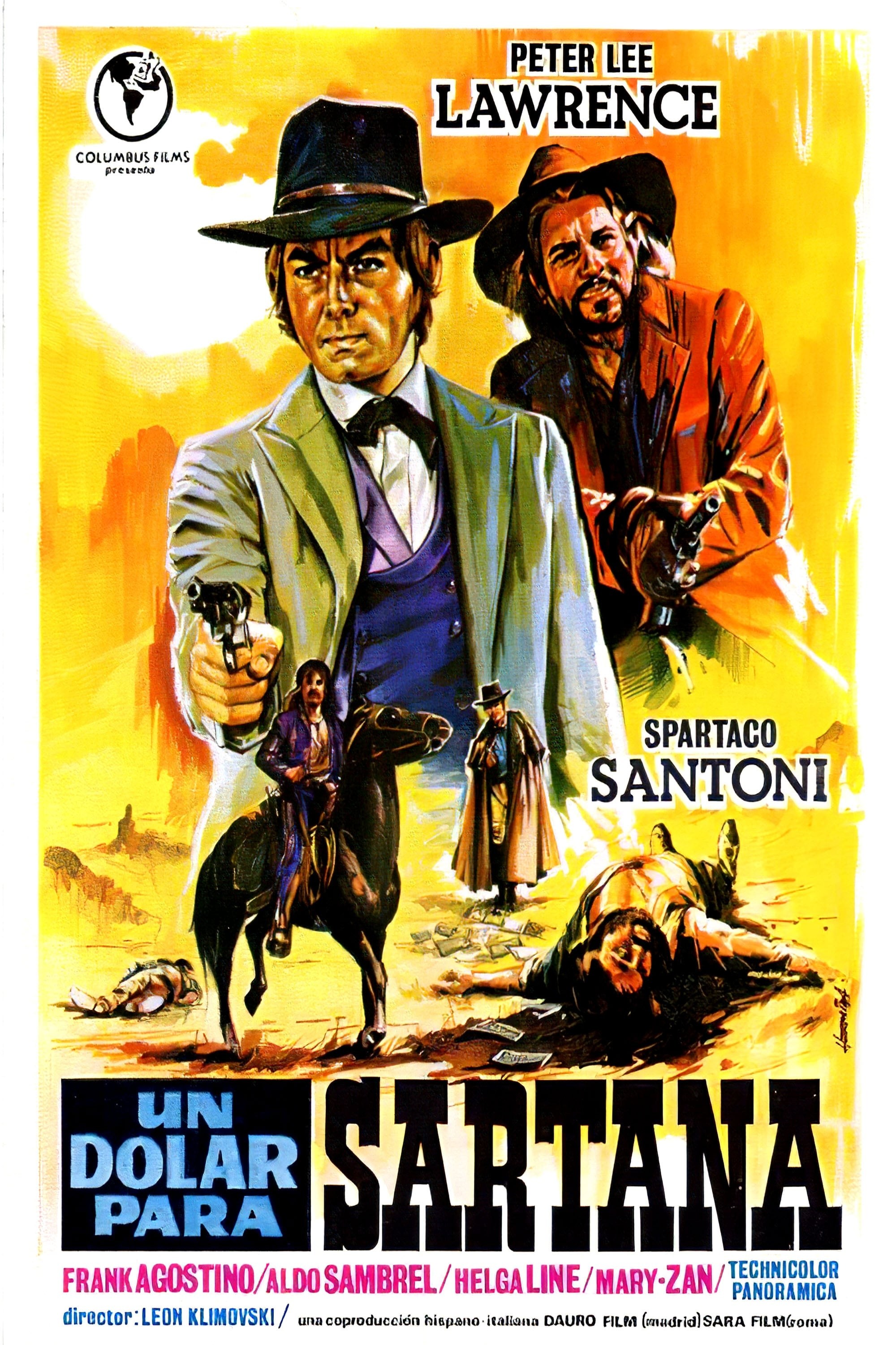 Poster de UN DÓLAR PARA SARTANA en español