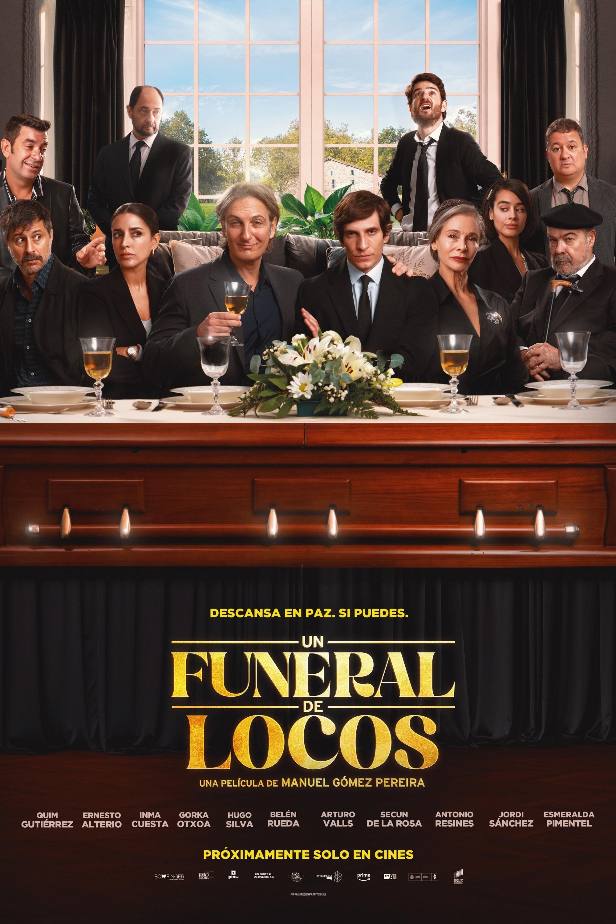 Poster de UN FUNERAL DE LOCOS en español