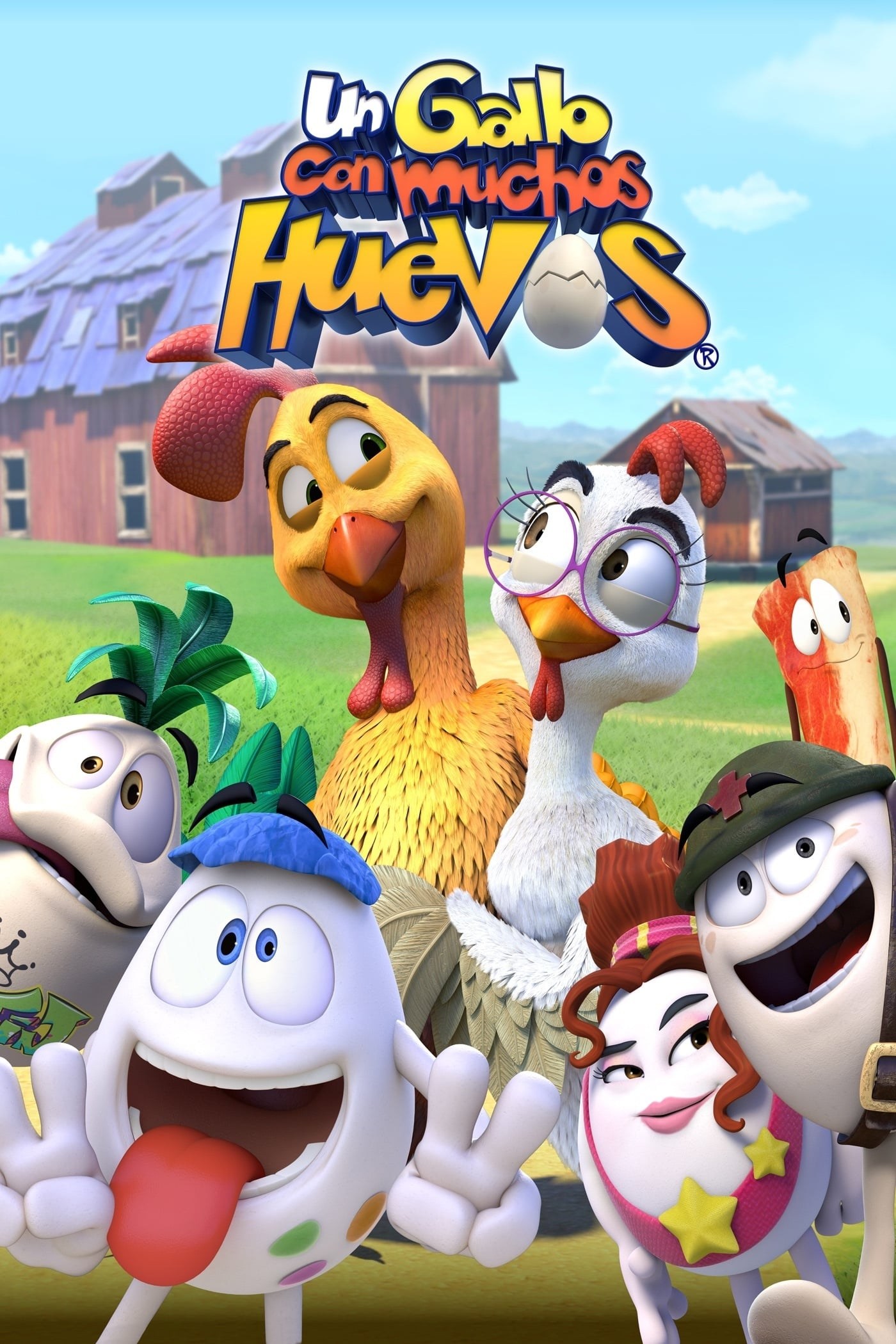 Poster de UN GALLO CON MUCHOS HUEVOS en español