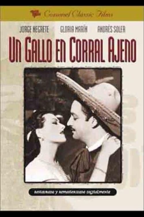 Poster de UN GALLO EN CORRAL AJENO en español