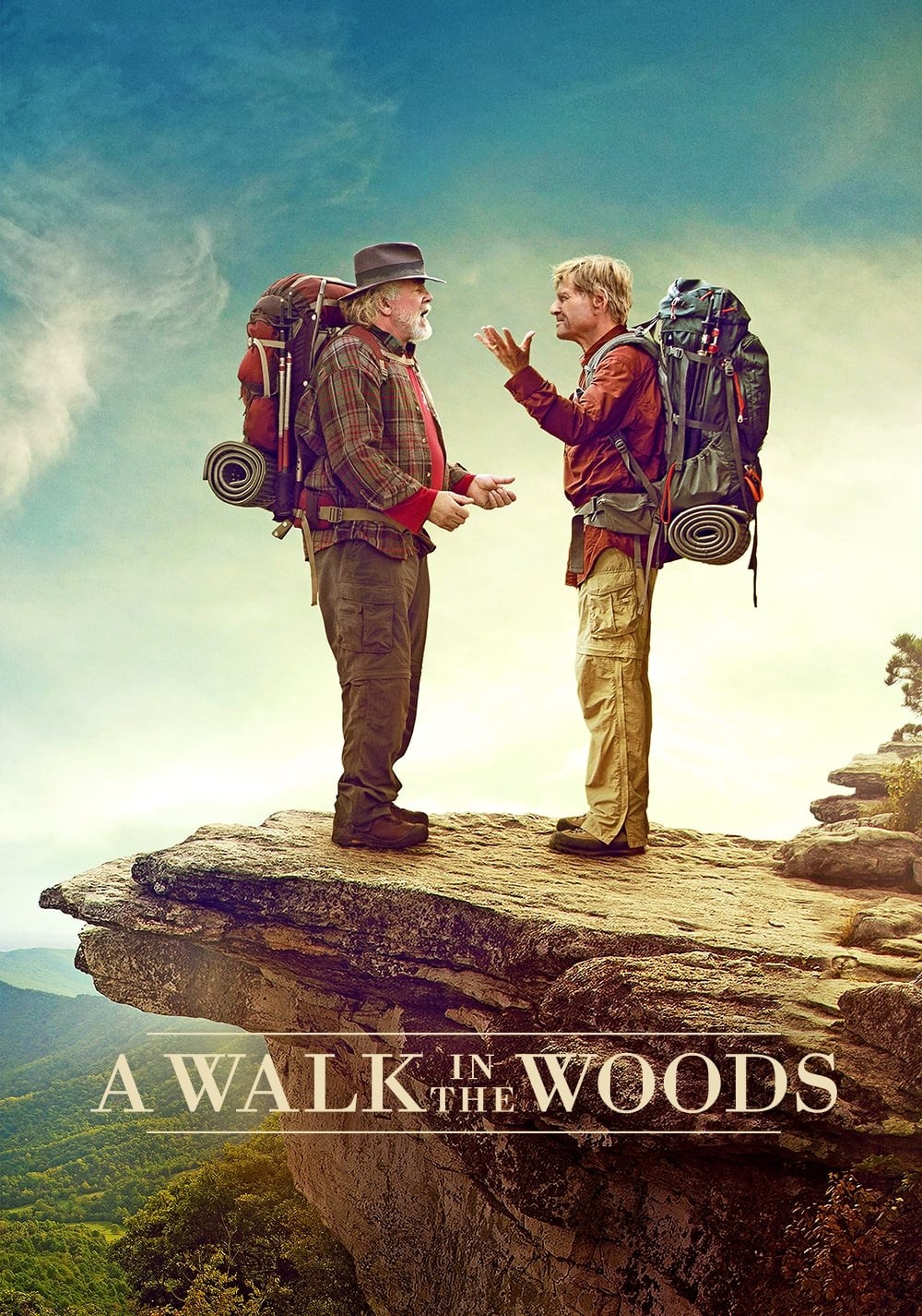Poster de UN PASEO POR EL BOSQUE en inglés