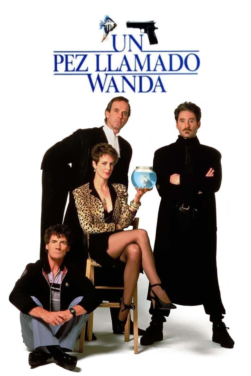 Poster de UN PEZ LLAMADO WANDA en español