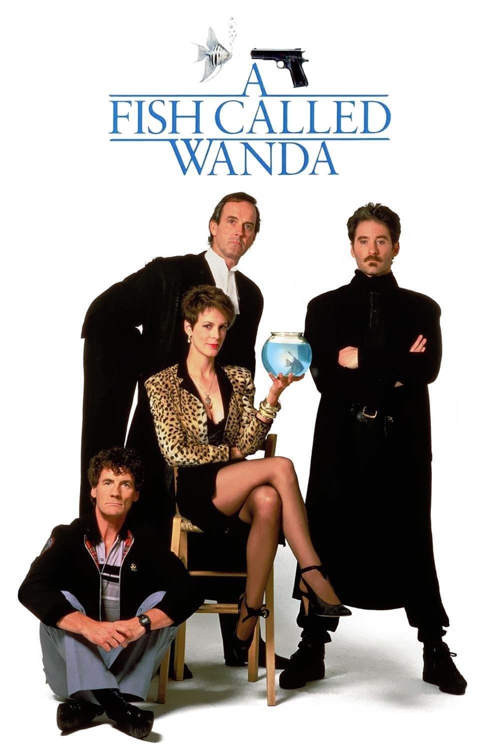 Poster de UN PEZ LLAMADO WANDA en inglés