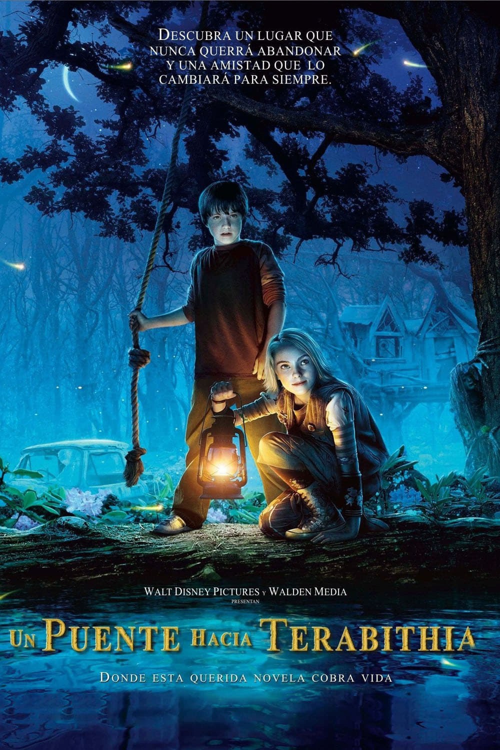 Poster de UN PUENTE HACIA TERABITHIA en español