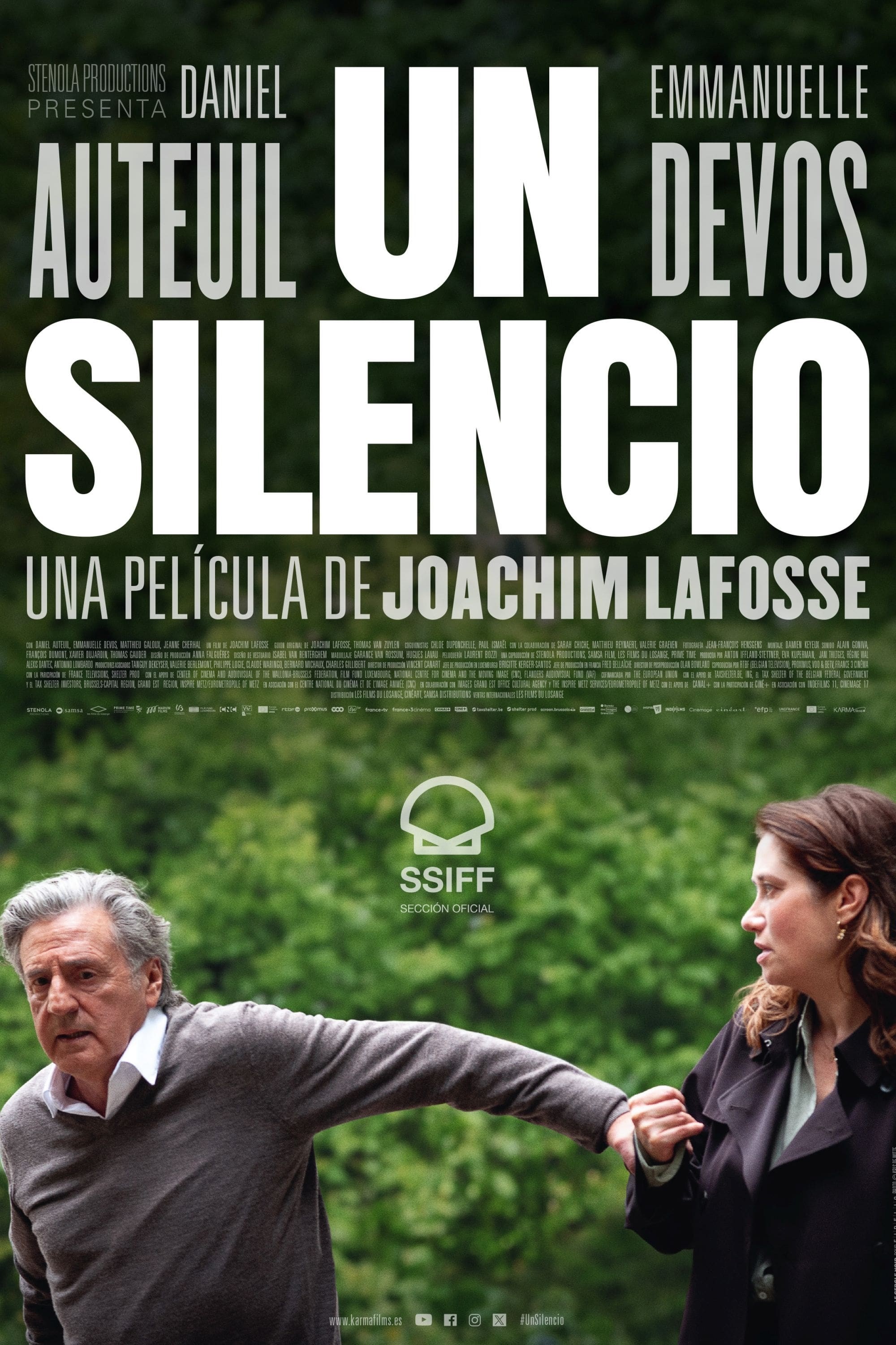 Poster de UN SILENCIO en español
