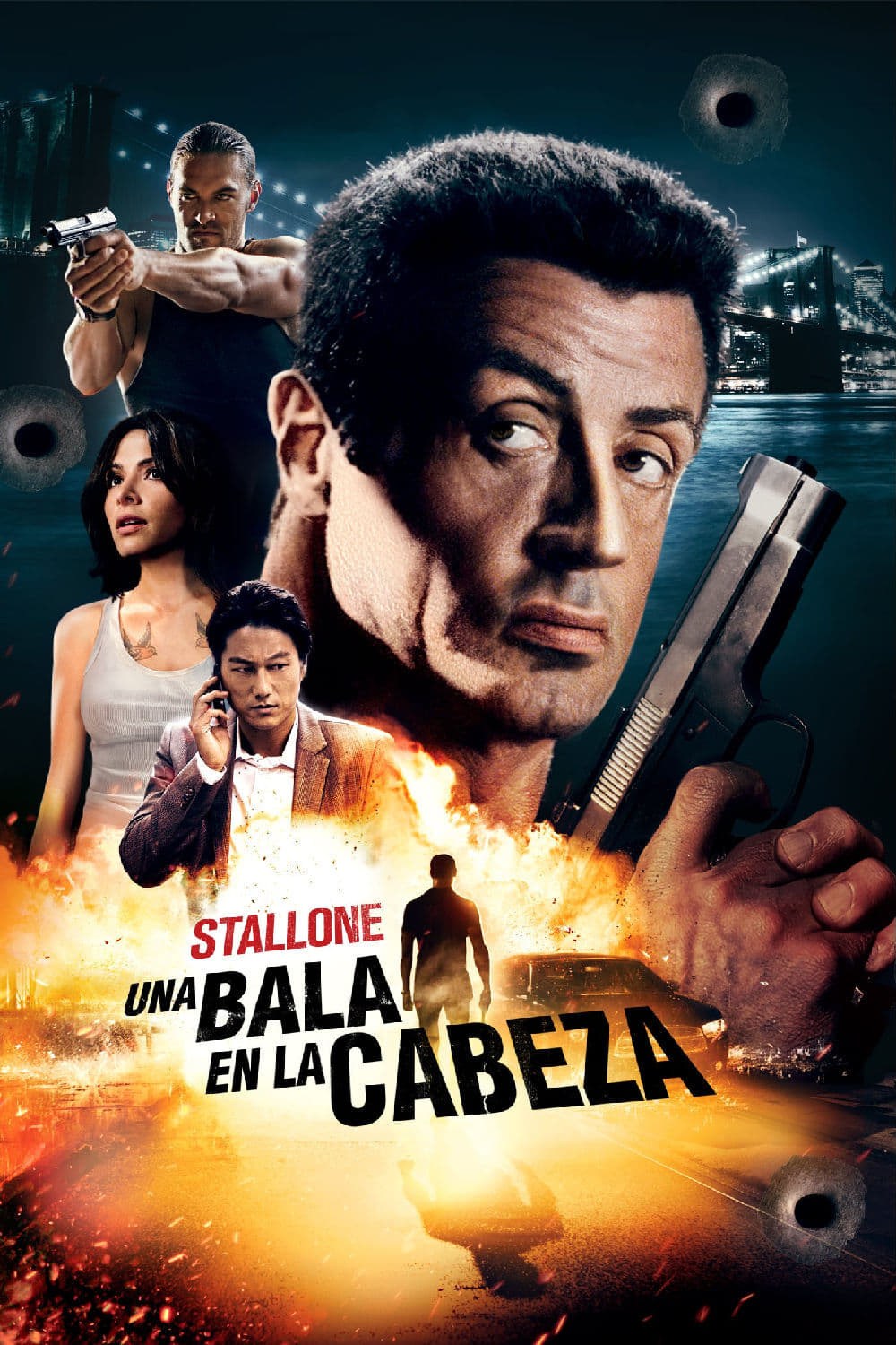 Poster de UNA BALA EN LA CABEZA en español
