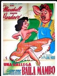 Una gallega bailando