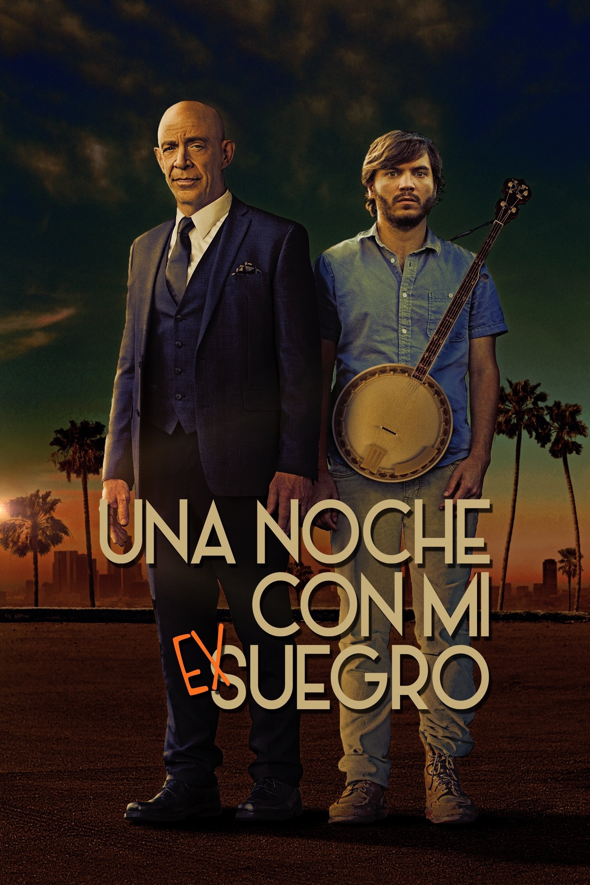 Poster de UNA NOCHE CON MI EXSUEGRO en español