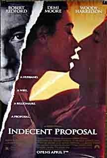 Poster de UNA PROPOSICIÓN INDECENTE