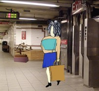 Under the City the Blue Bag Dropped