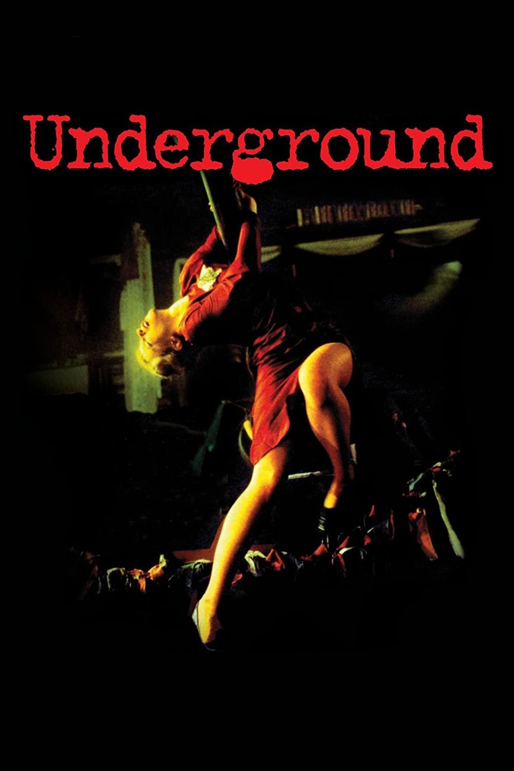 Poster de UNDERGROUND en inglés