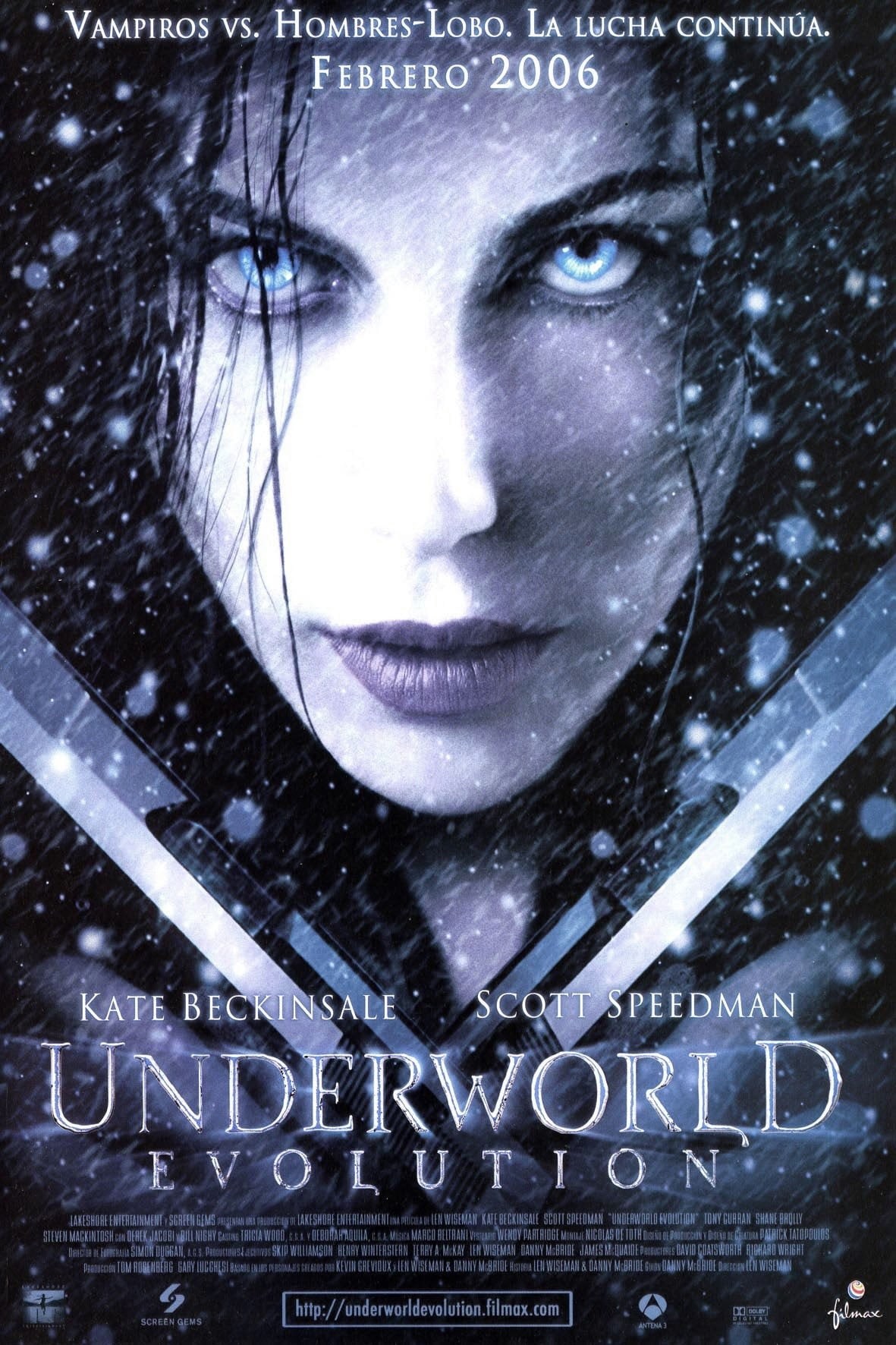Poster de UNDERWORLD: EVOLUTION en español