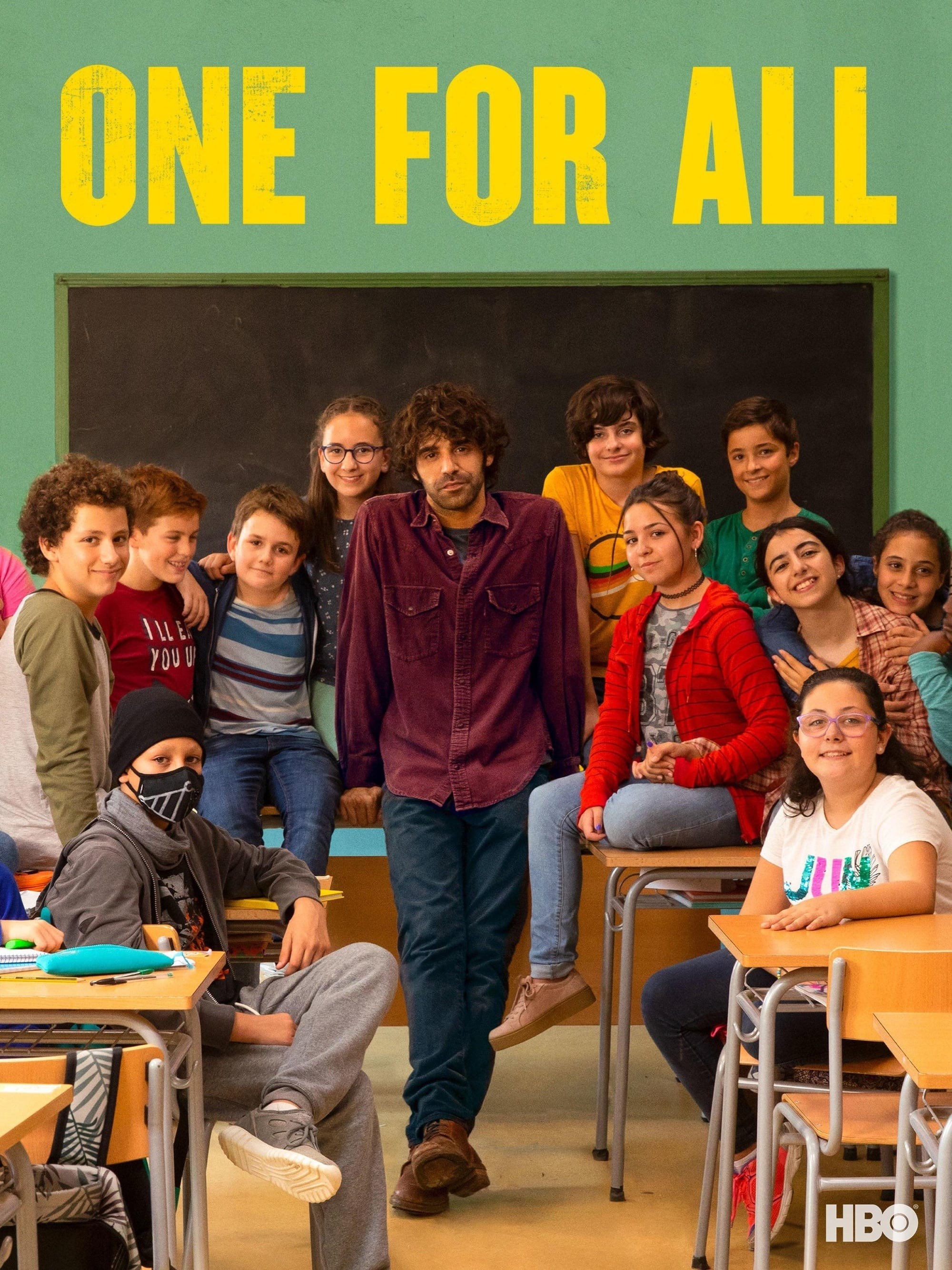 Poster de UNO PARA TODOS en inglés