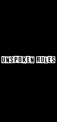 Unspoken Rules