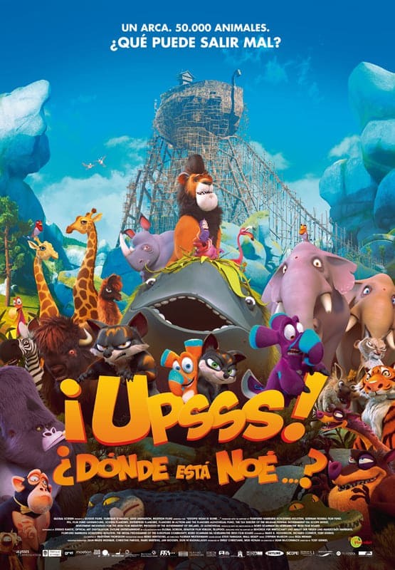 Poster de ¡UPSSS! ¿DÓNDE ESTÁ NOÉ...? en español