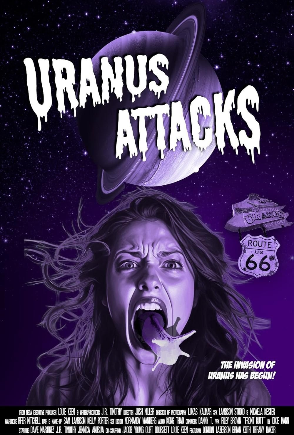 Poster de URANUS ATTACKS en inglés