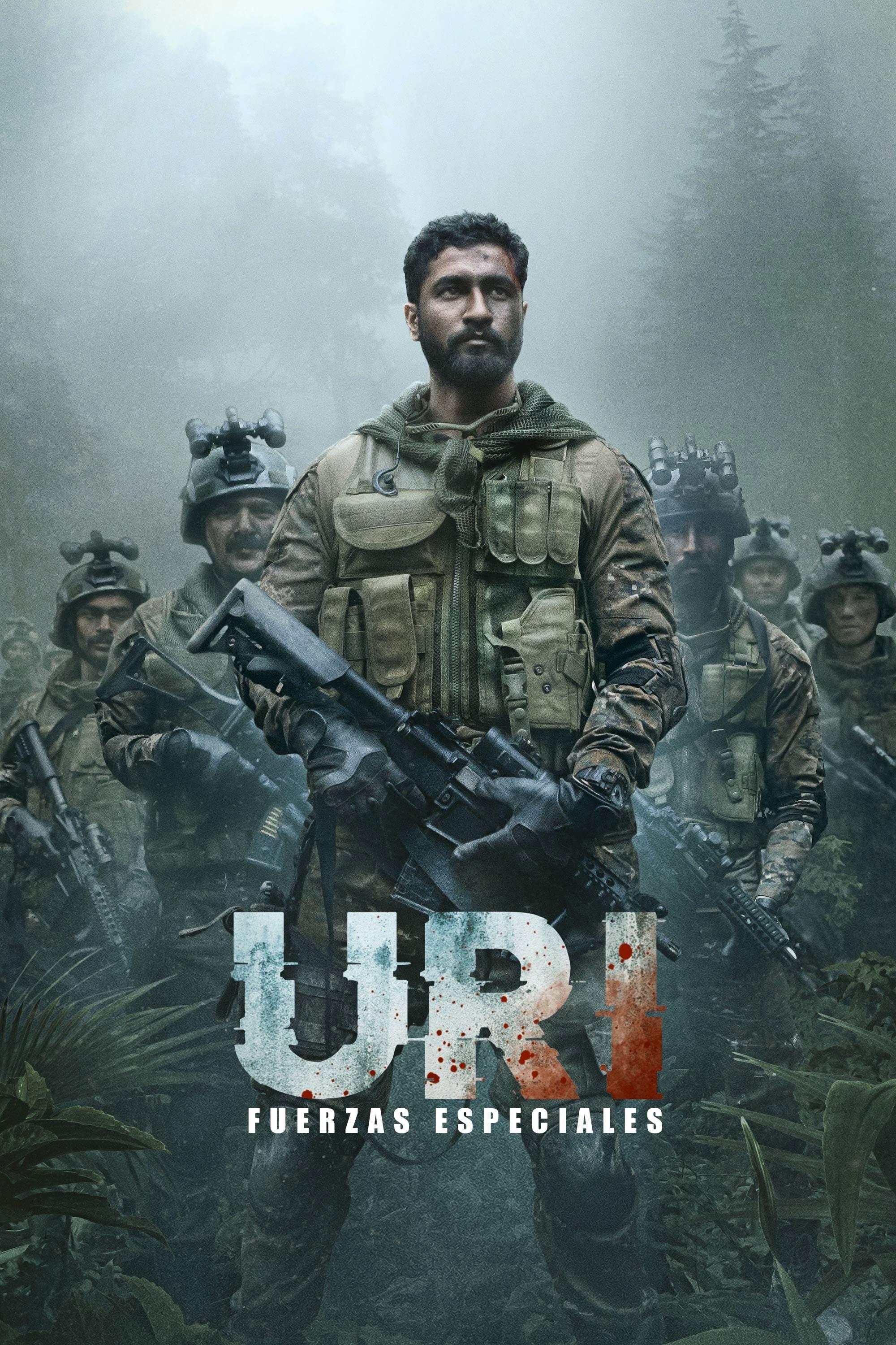 Poster de URI: THE SURGICAL STRIKE en español