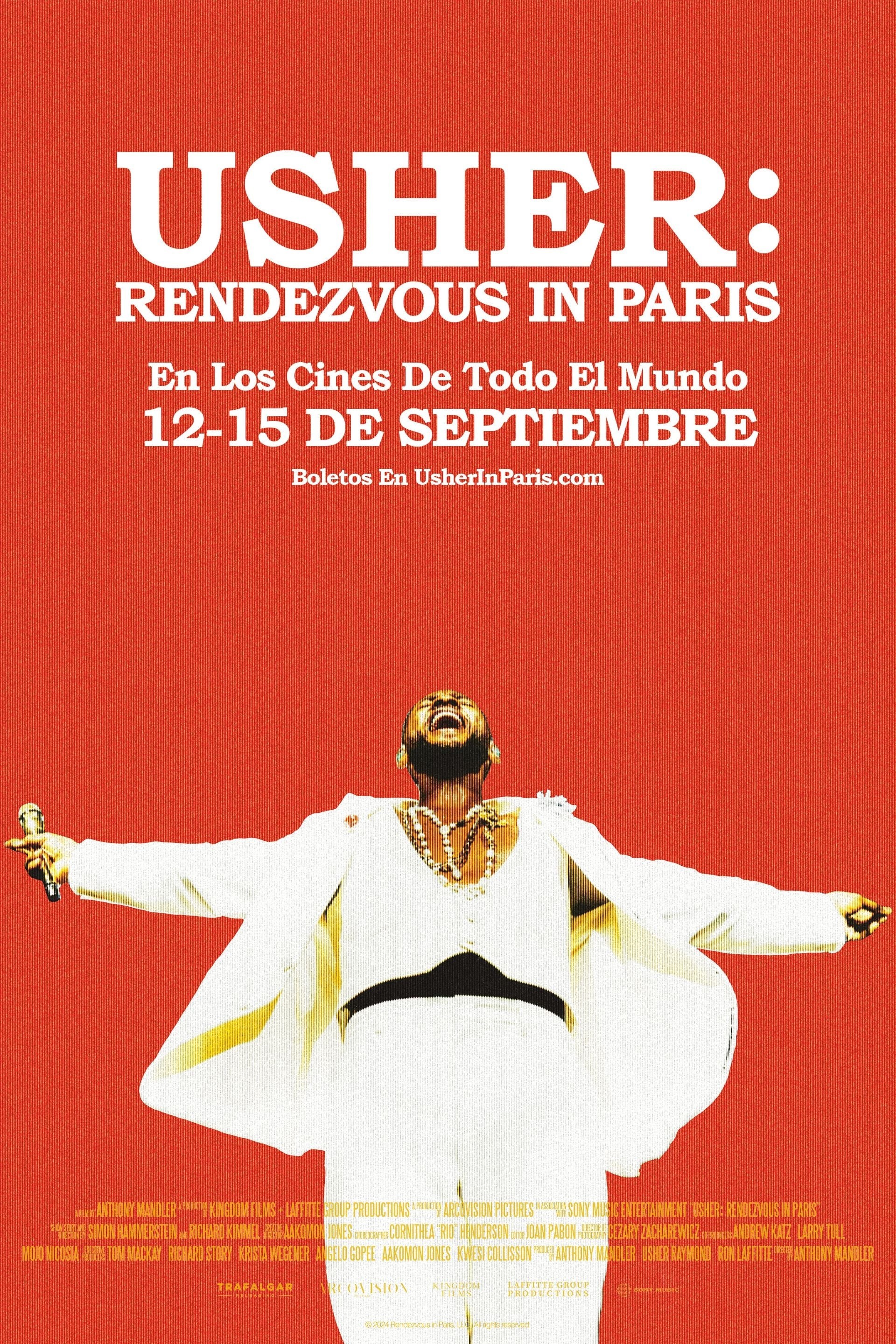Poster de USHER: RENDEZVOUS IN PARIS en español
