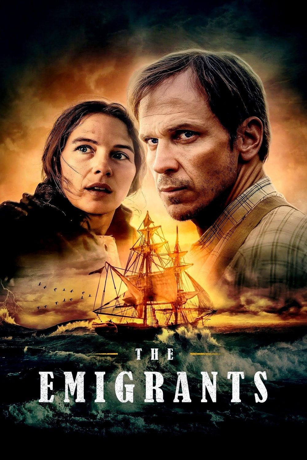 Poster de UTVANDRARNA en inglés