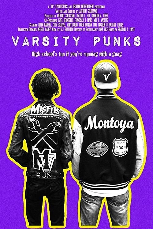 Poster de VARSITY PUNKS en inglés