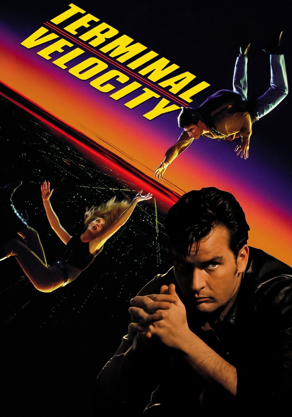 Poster de VELOCIDAD TERMINAL en inglés