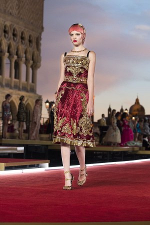 Venezia 2021: the Dolce&Gabbana Alta Moda Fashion Show in Piazzetta San Marco