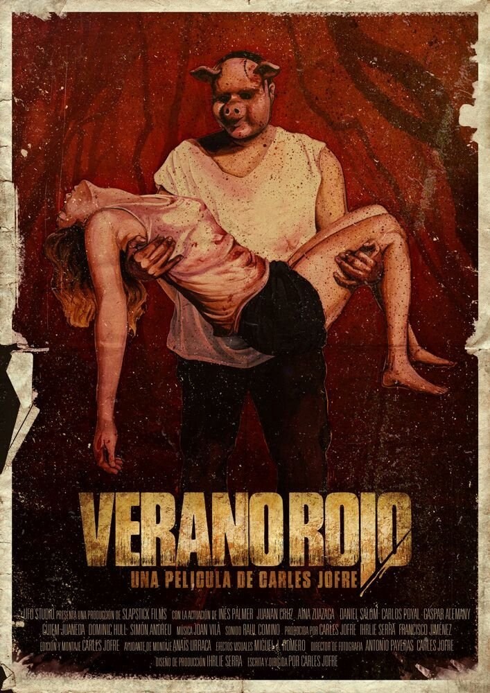 Poster de VERANO ROJO en español