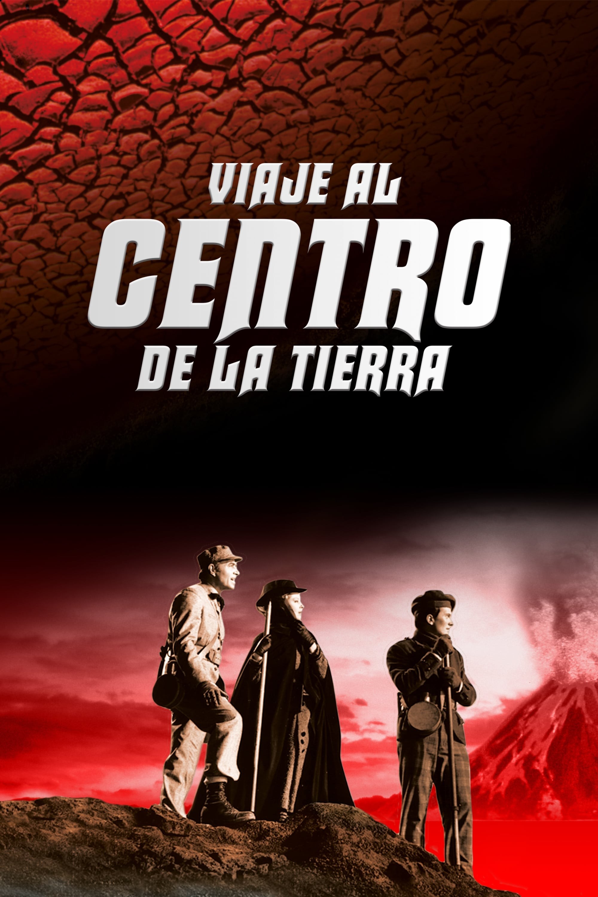 Poster de VIAJE AL CENTRO DE LA TIERRA en español