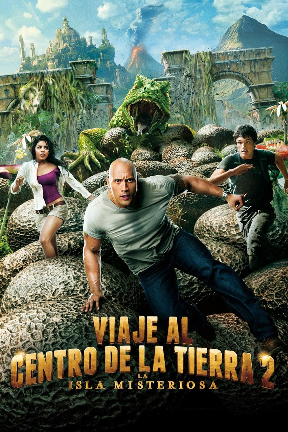 Poster de VIAJE AL CENTRO DE LA TIERRA 2: LA ISLA MISTERIOSA en español