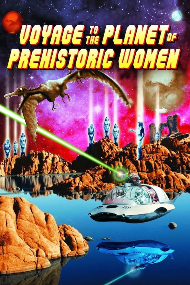 Poster de VIAJE AL PLANETA DE LAS MUJERES PREHISTÓRICAS en inglés