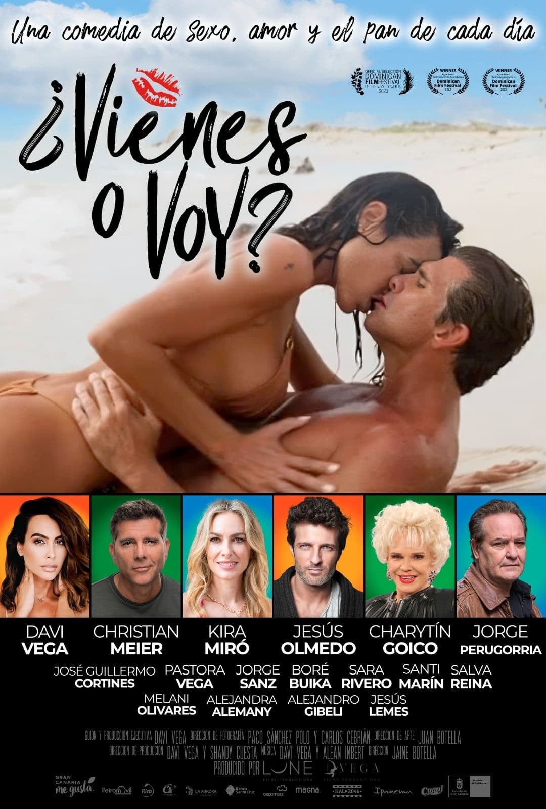 Poster de VIENES O VOY? en español