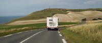 Vier vrienden op een platte aarde