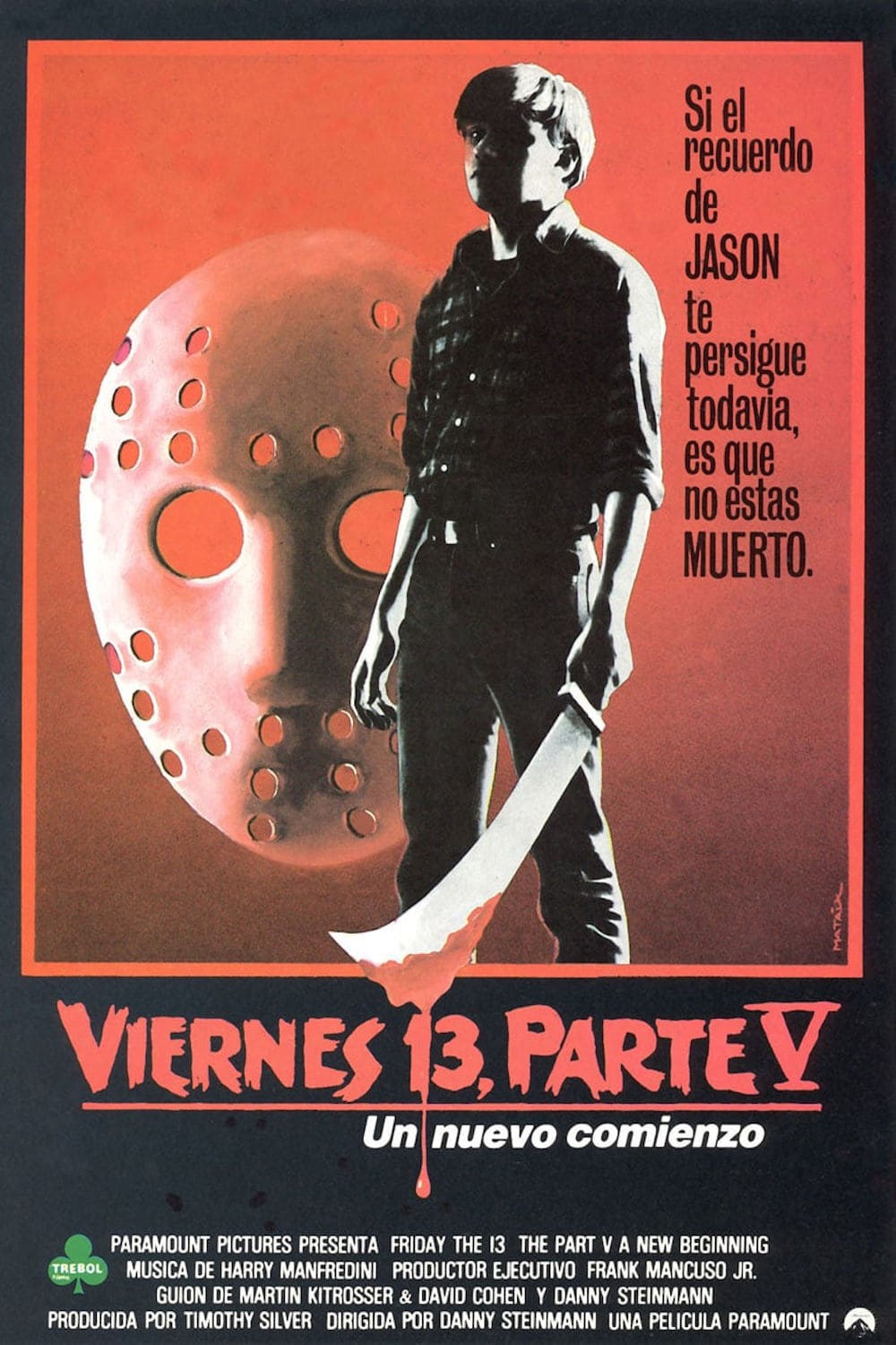 Poster de VIERNES 13, PARTE V: UN NUEVO COMIENZO en español