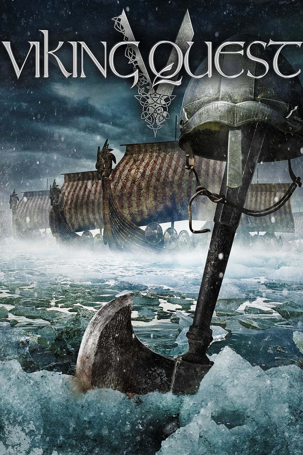 Poster de VIKINGOS Y DRAGONES en inglés