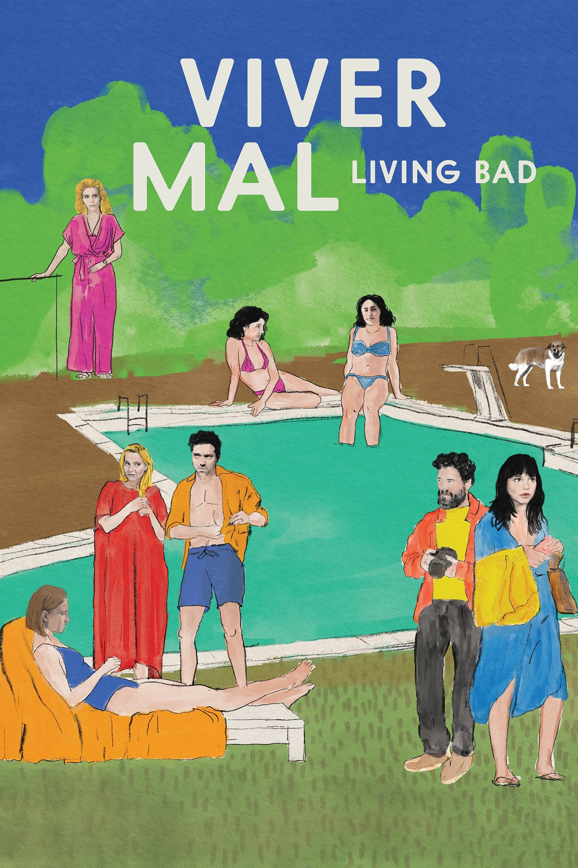 Poster de VIVER MAL
