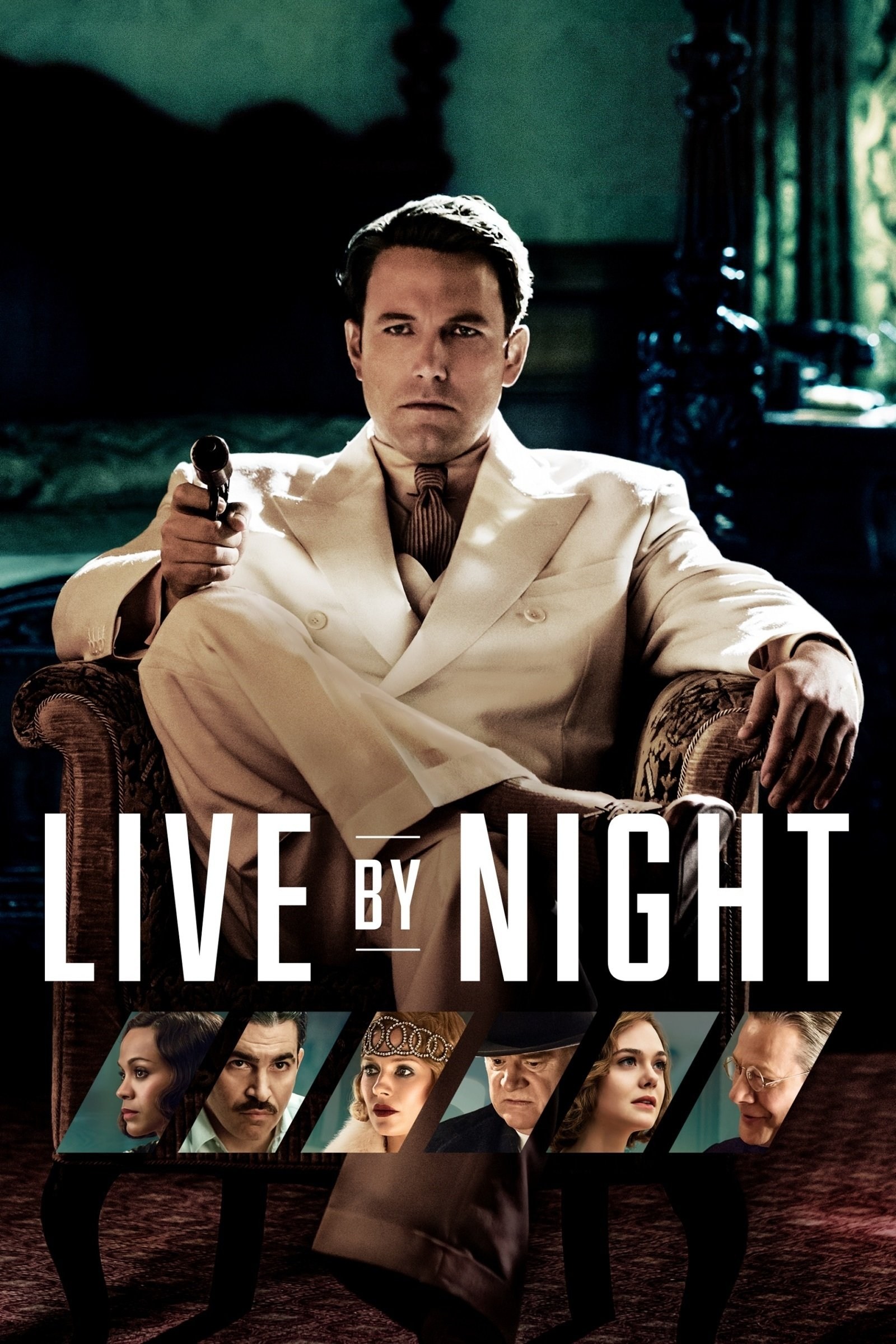 Poster de VIVIR DE NOCHE en inglés
