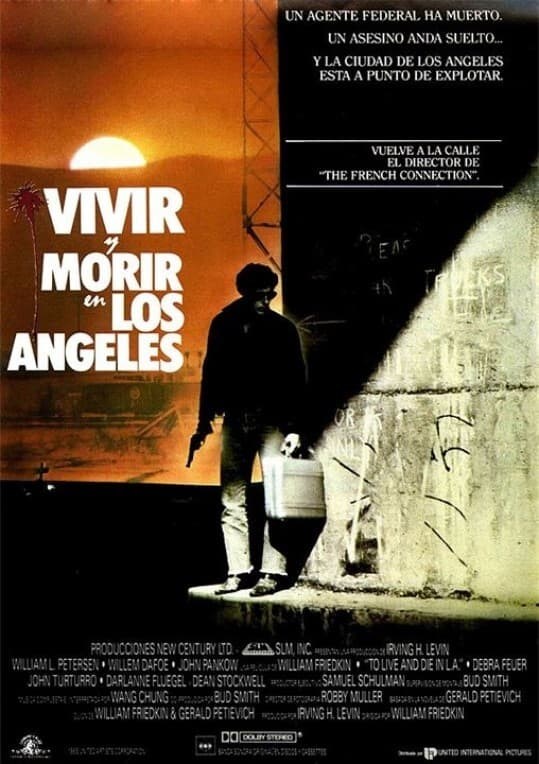 Poster de VIVIR Y MORIR EN LOS ÁNGELES en español