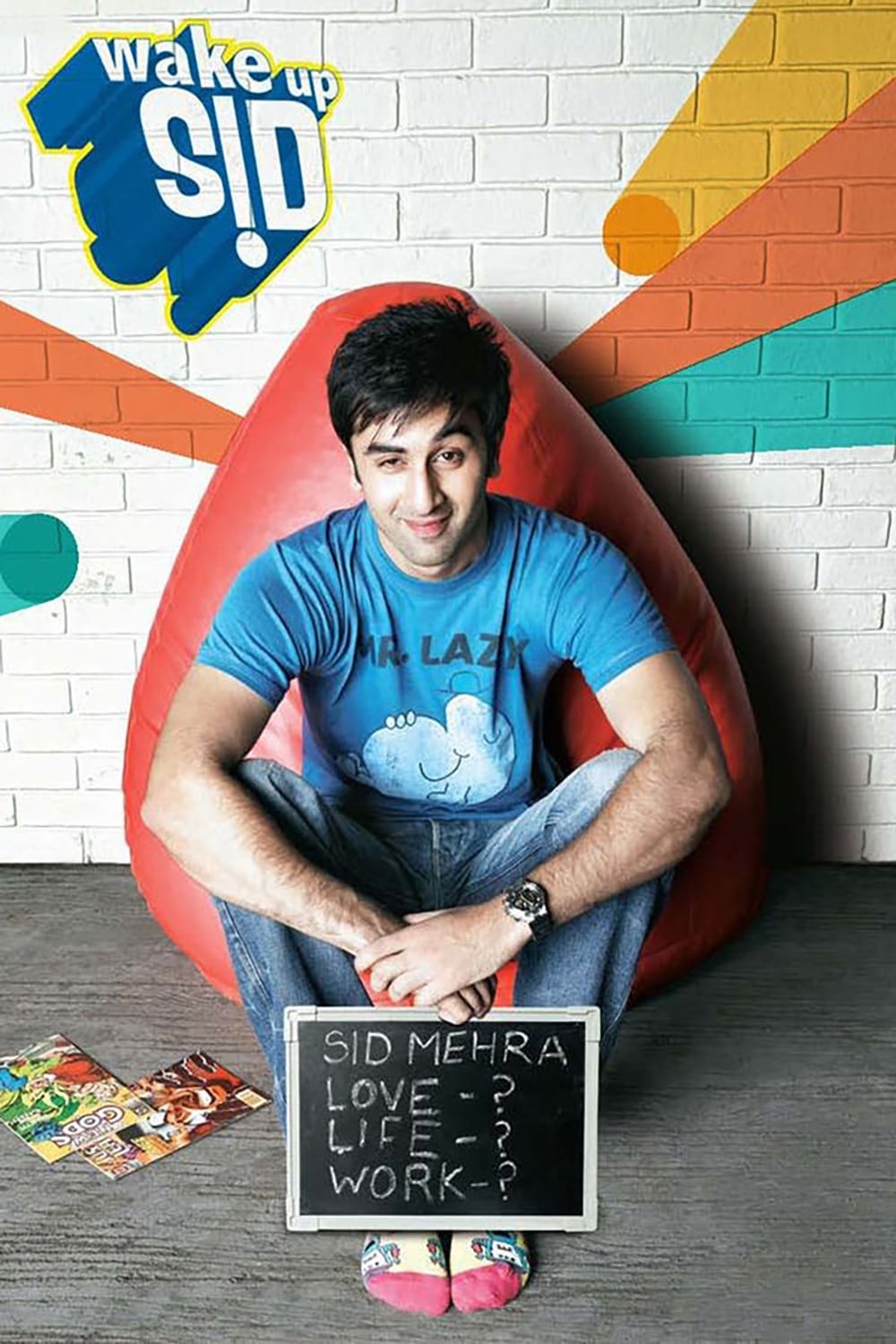 Poster de WAKE UP SID en inglés