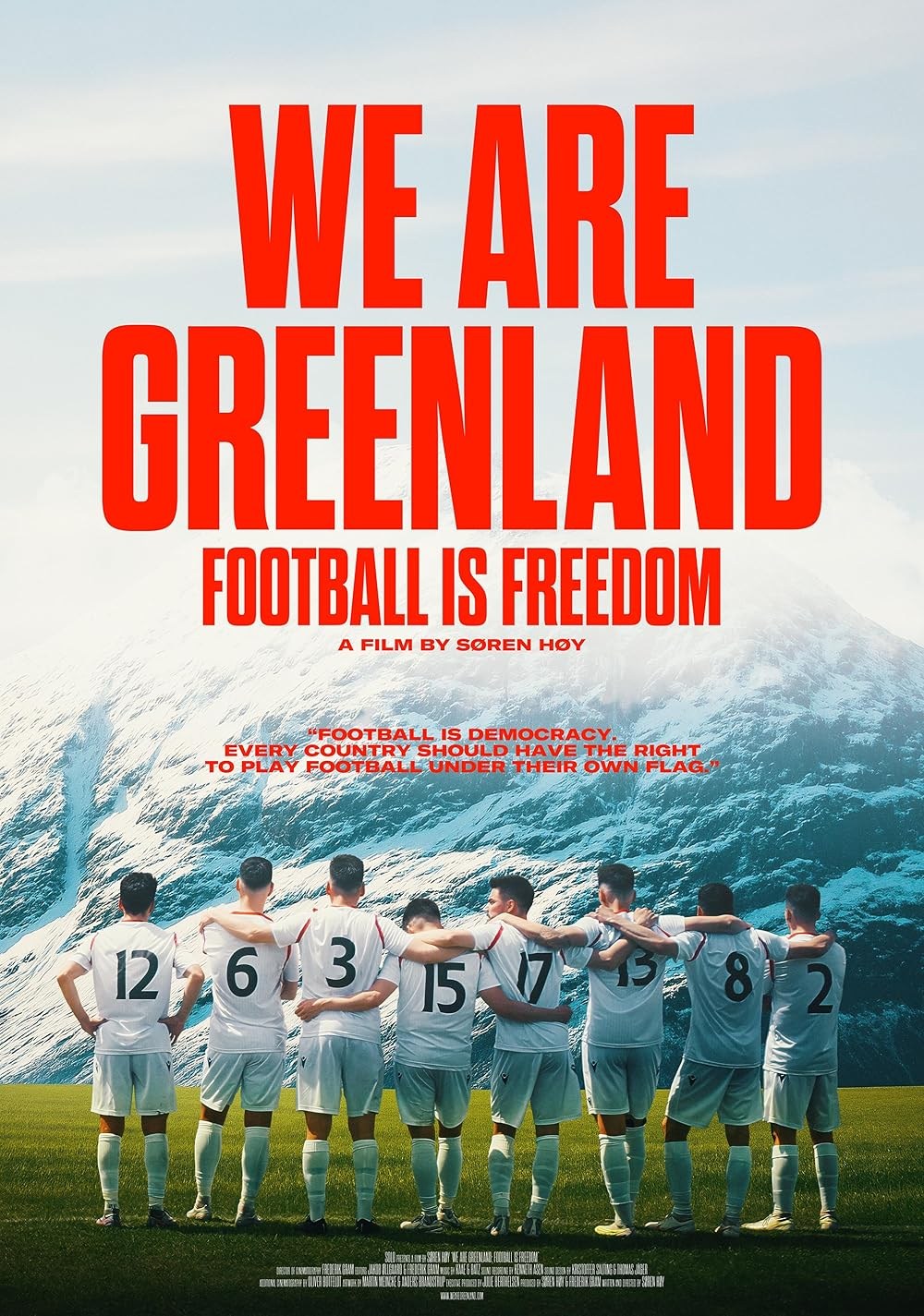 Poster de WE ARE GREENLAND: FOOTBALL IS FREEDOM