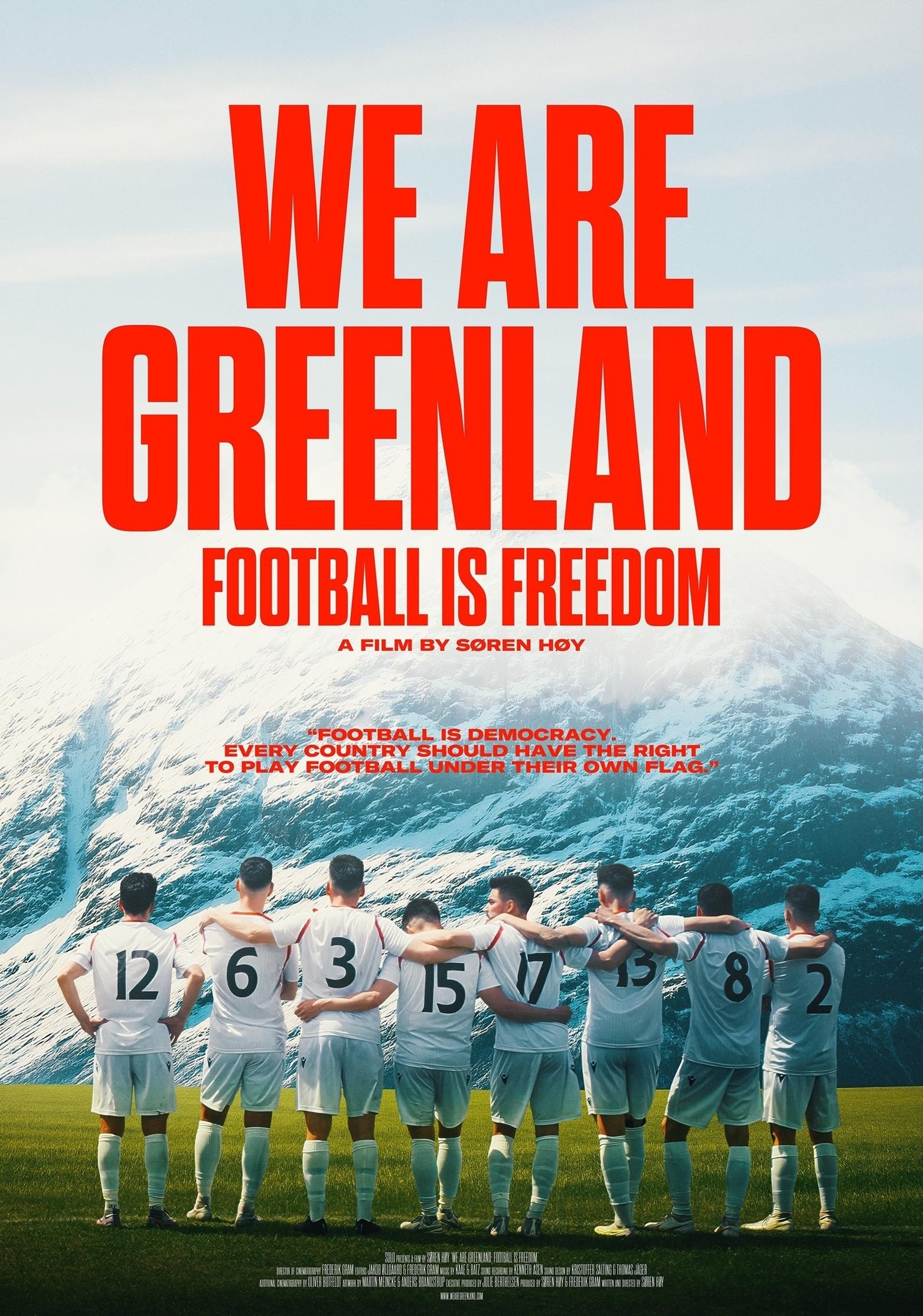 Poster de WE ARE GREENLAND: FOOTBALL IS FREEDOM