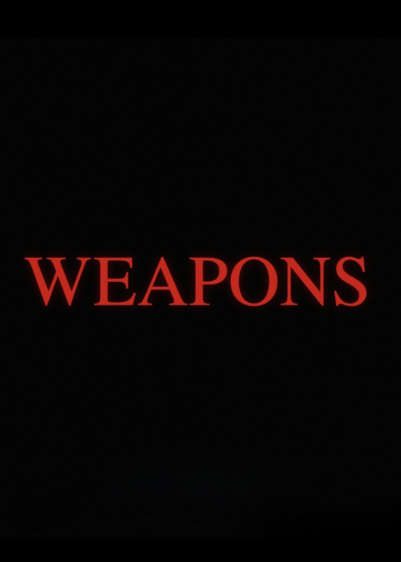 Poster de WEAPONS