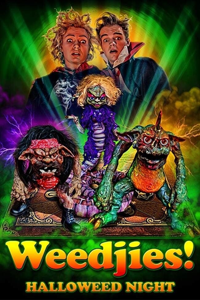 Poster de WEEDJIES: HALLOWEED NIGHT en inglés