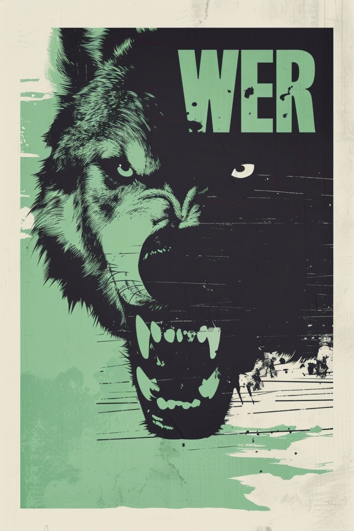 Poster de WER en inglés
